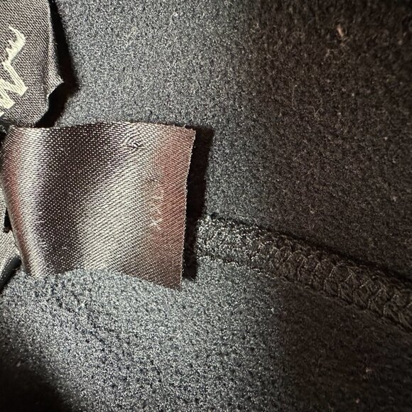 MooseJaw Shirt Mens XXL 1/4 Zip Pullover Black Stretch Long Sleeve Zip Pockets - Picture 7 of 7